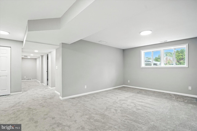 9884 Bird River Rd, Baltimore, MD 21220 - carpeted empty room featuring baseboards