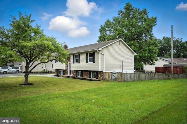 9884 Bird River Rd, Baltimore, MD 21220 - view of front of property featuring a chimney