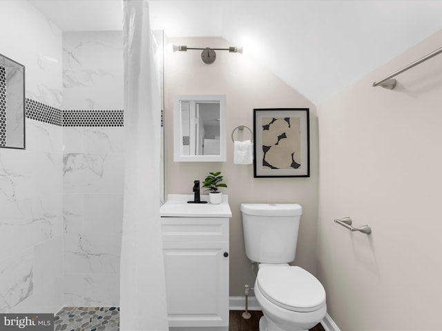 3708 Mohawk Ave, Baltimore, MD 21207 - bathroom with vanity and tiled shower