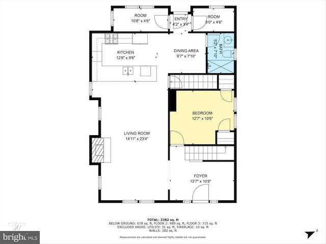 3708 Mohawk Ave, Baltimore, MD 21207 - view of property floor plan