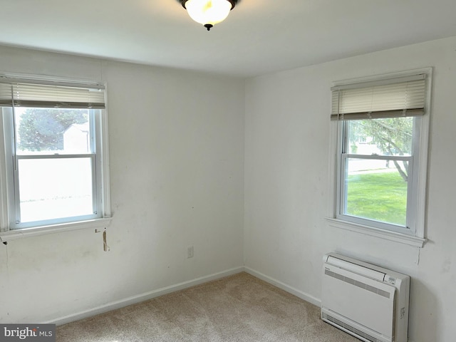 601 Mulberry St, Milton, DE 19968 - spare room featuring carpet and heating unit