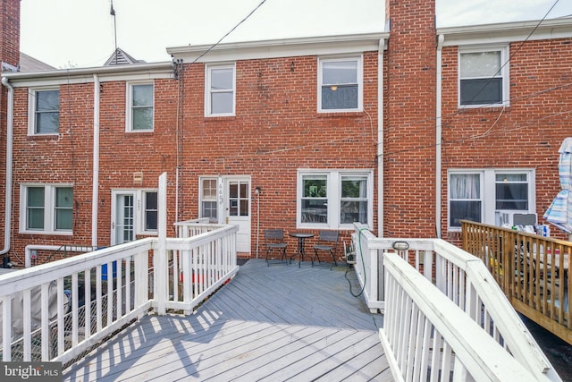6604 Altamont Ave, Baltimore, MD 21228 - view of wooden deck