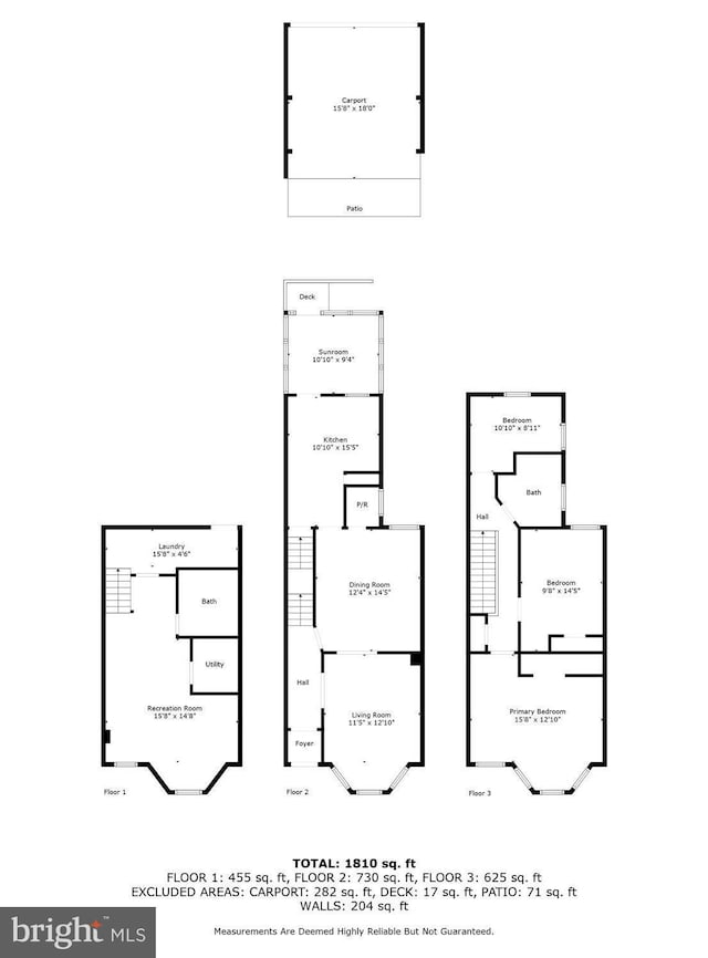 609 Elliott St NE, Washington, DC 20002 - view of room layout