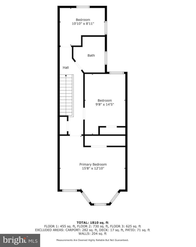 609 Elliott St NE, Washington, DC 20002 - view of floor plan / room layout
