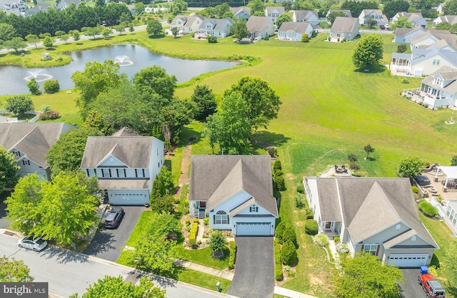 13 Wauwinet Ct, Rehoboth Beach, DE 19971 - aerial view of residential area with a large body of water