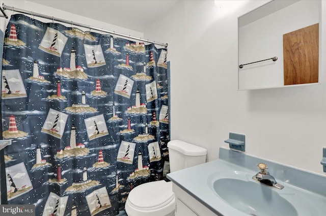 1048 Acorn, Stowe, PA 19464 - bathroom featuring vanity and curtained shower