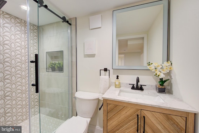 921 S Conestoga St, Philadelphia, PA 19143 - bathroom with vanity and a tile shower