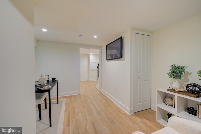 921 S Conestoga St, Philadelphia, PA 19143 - office featuring recessed lighting and light wood-style floors