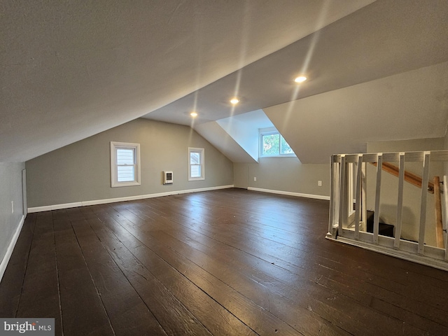 18 N 5th St, Columbia, PA 17512 - bonus room featuring lofted ceiling, dark wood finished floors, healthy amount of natural light, and recessed lighting