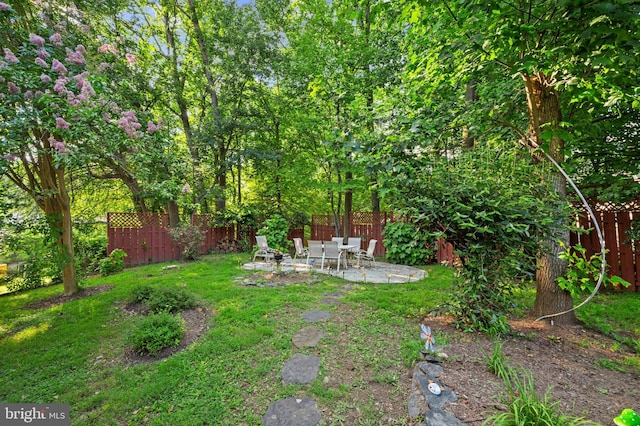 12330 Needlepine Ter, Silver Spring, MD 20904 - fenced backyard with a patio