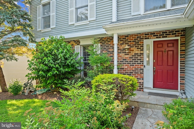 12330 Needlepine Ter, Silver Spring, MD 20904 - doorway to property with brick siding
