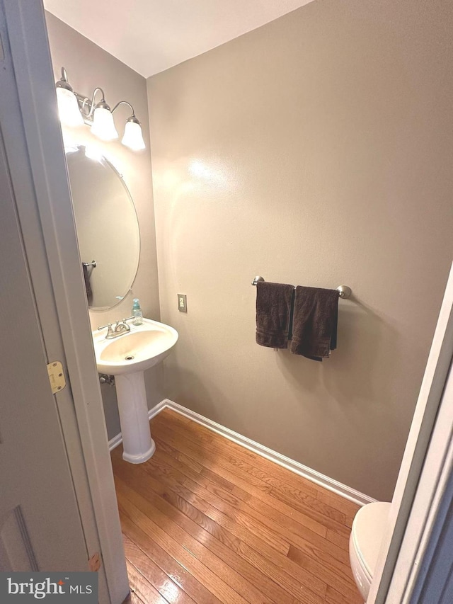 226 Prairie Ct, Quakertown, PA 18951 - bathroom featuring wood-type flooring and baseboards