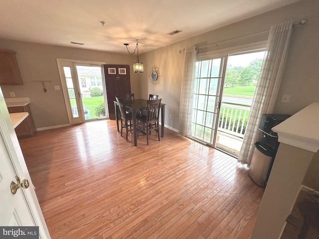 226 Prairie Ct, Quakertown, PA 18951 - dining space featuring light wood-type flooring and baseboards