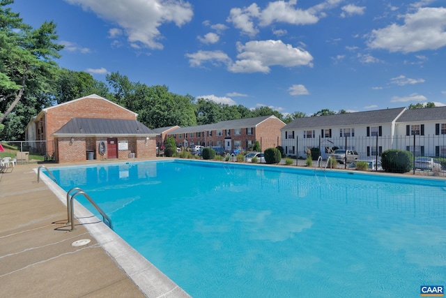 2421 Barracks Pl Unit 4, Charlottesville, VA 22901 - community pool featuring a residential view