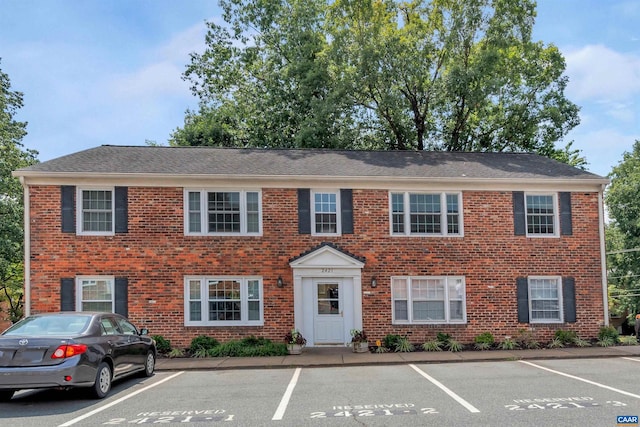 2421 Barracks Pl Unit 4, Charlottesville, VA 22901 - view of front facade with uncovered parking and brick siding