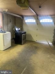 7128 Crestshire, Baltimore, MD 21222 - garage with washer / clothes dryer