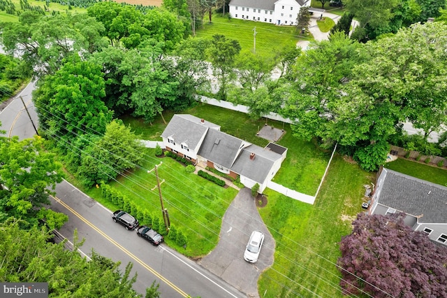 566 S Old Middletown Rd, Media, PA 19063 - drone / aerial view of a tree filled landscape