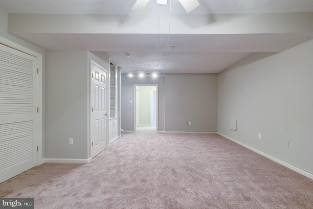 319 Chestertown St, Gaithersburg, MD 20878 - empty room with carpet floors and ceiling fan