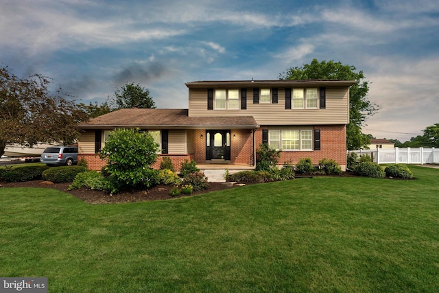 2108 Weatherton Dr, Wilmington, DE 19810 - view of front facade with brick siding and covered porch