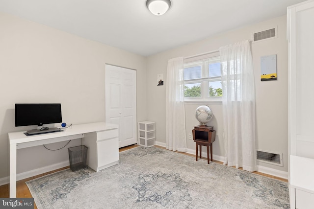 2108 Weatherton Dr, Wilmington, DE 19810 - office featuring wood finished floors and baseboards