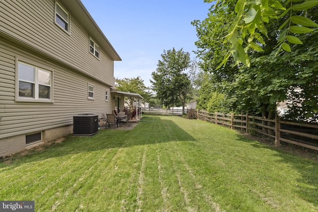2108 Weatherton Dr, Wilmington, DE 19810 - fenced backyard with a patio area
