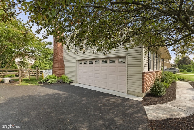 2108 Weatherton Dr, Wilmington, DE 19810 - garage featuring driveway
