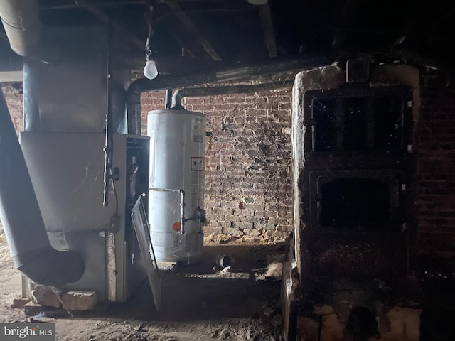 1 N Smallwood St, Baltimore, MD 21223 - utilities with water heater and heating unit