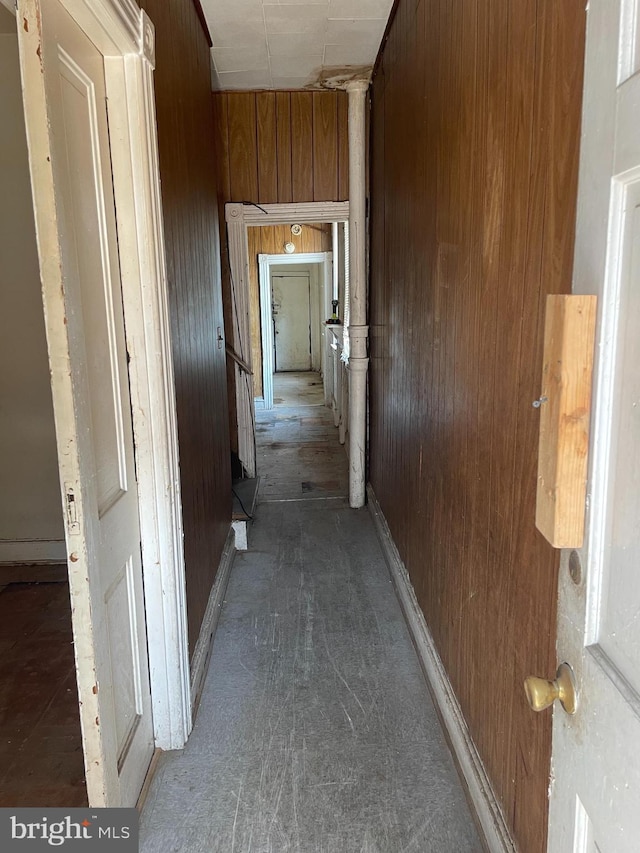 1 N Smallwood St, Baltimore, MD 21223 - hall featuring wood walls