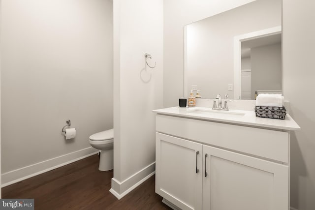 5635 Saucon Ridge Rd, Coopersburg, PA 18036 - bathroom featuring vanity and wood finished floors