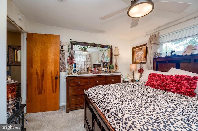 2170 Reading Blvd, Reading, PA 19609 - bedroom featuring light colored carpet and a ceiling fan
