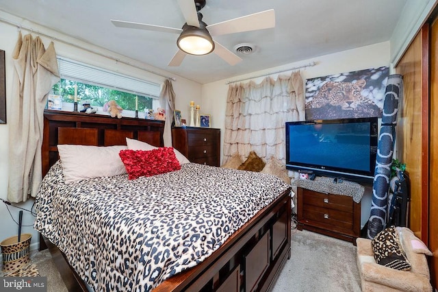 2170 Reading Blvd, Reading, PA 19609 - carpeted bedroom with ceiling fan