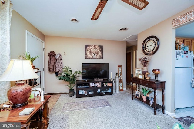 2170 Reading Blvd, Reading, PA 19609 - living area with carpet flooring and baseboards