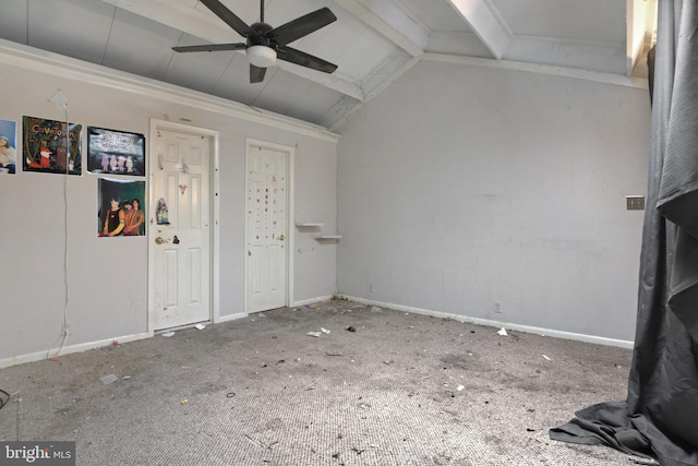20B Oscar Hammerstein Way Unit 20B, New Hope, PA 18938 - unfurnished living room with ceiling fan and carpet floors