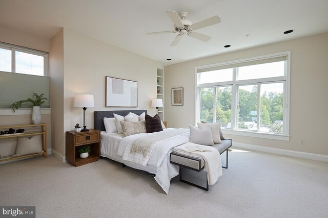 2801 Connecticut Ave NW Unit 32, Washington, DC 20008 - carpeted bedroom featuring multiple windows