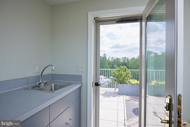 2801 Connecticut Ave NW Unit 32, Washington, DC 20008 - doorway to outside with a sink