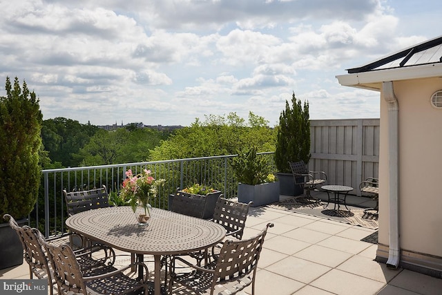 2801 Connecticut Ave NW Unit 32, Washington, DC 20008 - view of patio / terrace with outdoor dining space