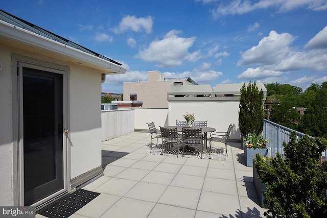 2801 Connecticut Ave NW Unit 32, Washington, DC 20008 - view of patio / terrace featuring outdoor dining area