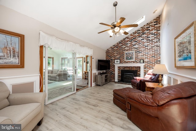 4 Concord Way, Chadds Ford, PA 19317 - living room with ceiling fan, light wood finished floors, and high vaulted ceiling