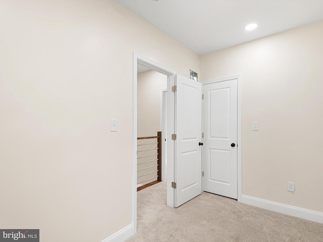 210 N Franklin St, Wilmington, DE 19805 - corridor with light carpet and recessed lighting