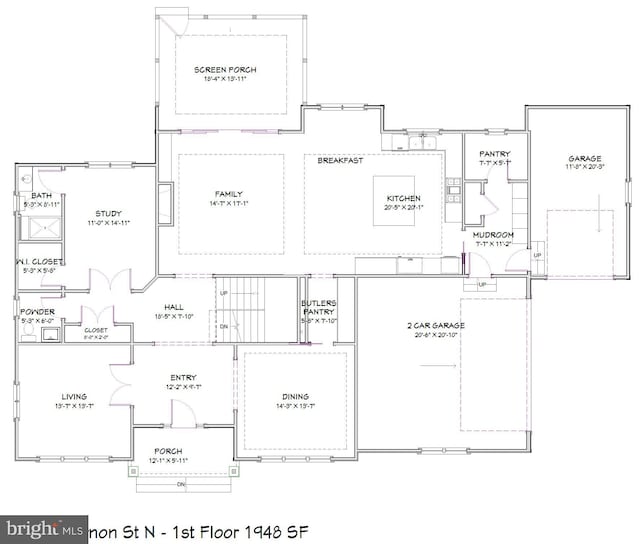 2321 N Vernon St, Arlington, VA 22207 - view of room layout