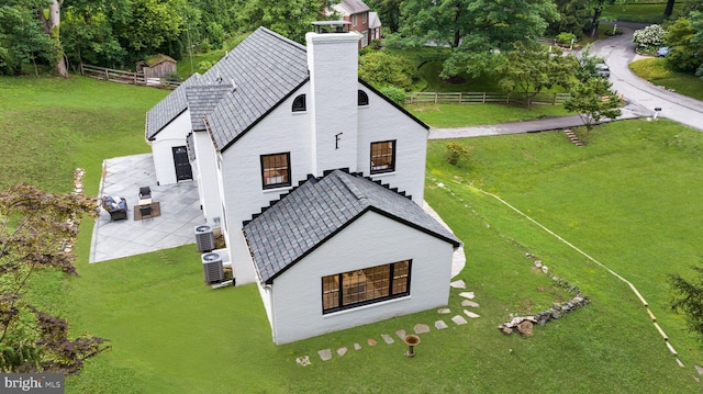 7819 Overbrook, Ruxton, MD 21204 - view from above of property with a tree filled landscape