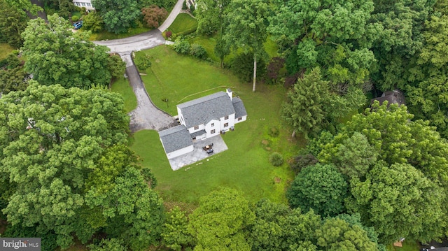7819 Overbrook, Ruxton, MD 21204 - aerial view of property and surrounding area