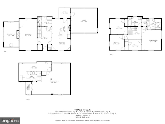 7819 Overbrook, Ruxton, MD 21204 - view of room layout
