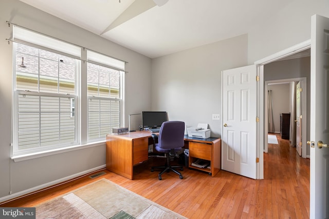 3709 Apple Cider Ct, Dumfries, VA 22025 - office with light wood-style floors and baseboards