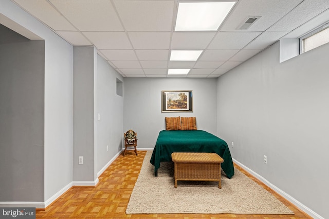 3709 Apple Cider Ct, Dumfries, VA 22025 - bedroom with a drop ceiling and baseboards