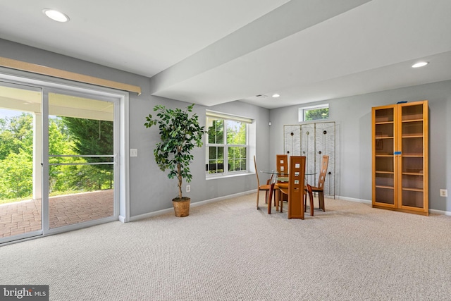 3709 Apple Cider Ct, Dumfries, VA 22025 - office with carpet and recessed lighting