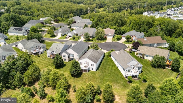 3709 Apple Cider Ct, Dumfries, VA 22025 - aerial view of residential area with a forest