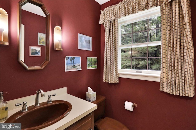 154 Deer Hill Rd, Reading, PA 19607 - bathroom with vanity and toilet