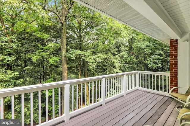 154 Deer Hill Rd, Reading, PA 19607 - view of wooden deck