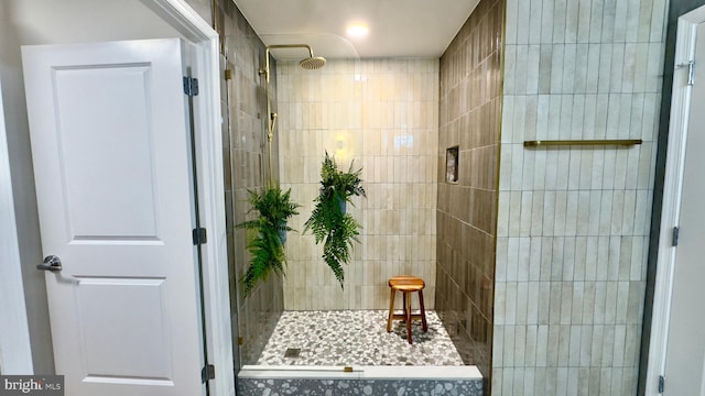715 6th St NW Unit 1002, Washington, DC 20001 - full bath featuring a tile shower